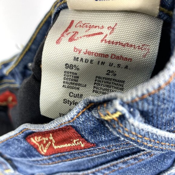 Citizens Of Humanity Jeans Womens Size 27 Ingrid Low Rise Waist Flare Denim Y2K - Picture 7 of 7